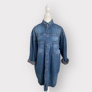 Diesel shirt dress size S